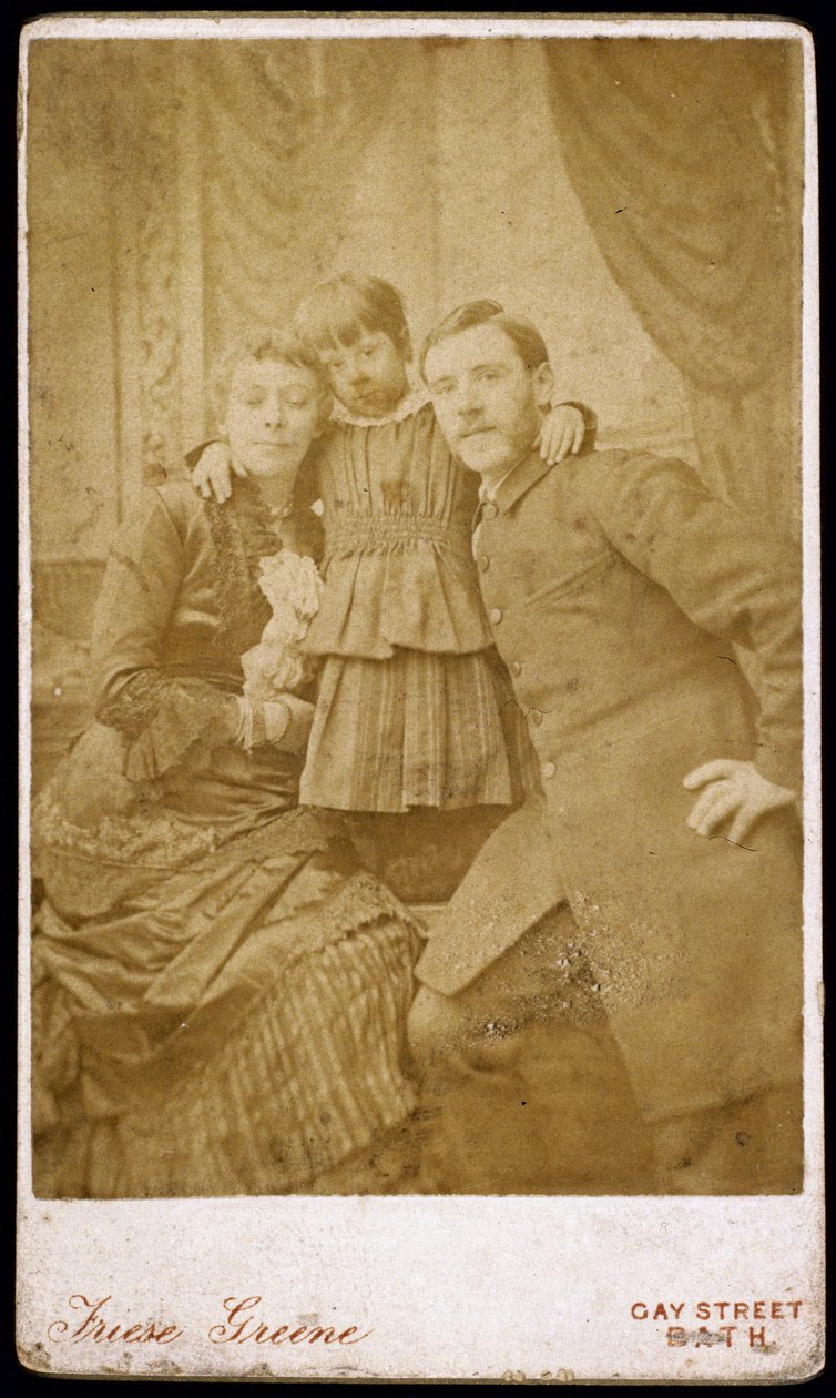 William Friese-Greene, cinematografo, e famiglia, c. 1880 da Henry Charles Fehr