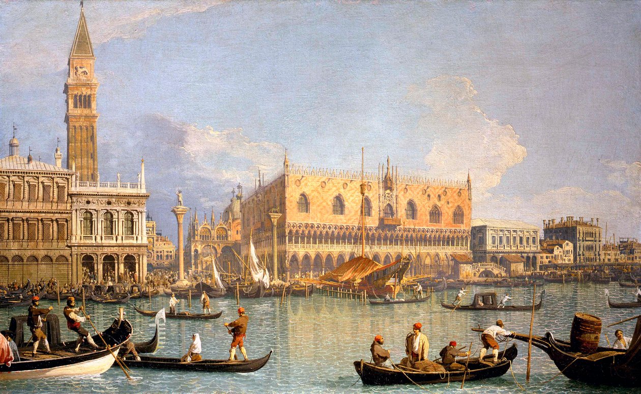 Veduta del Palazzo Ducale da Canaletto