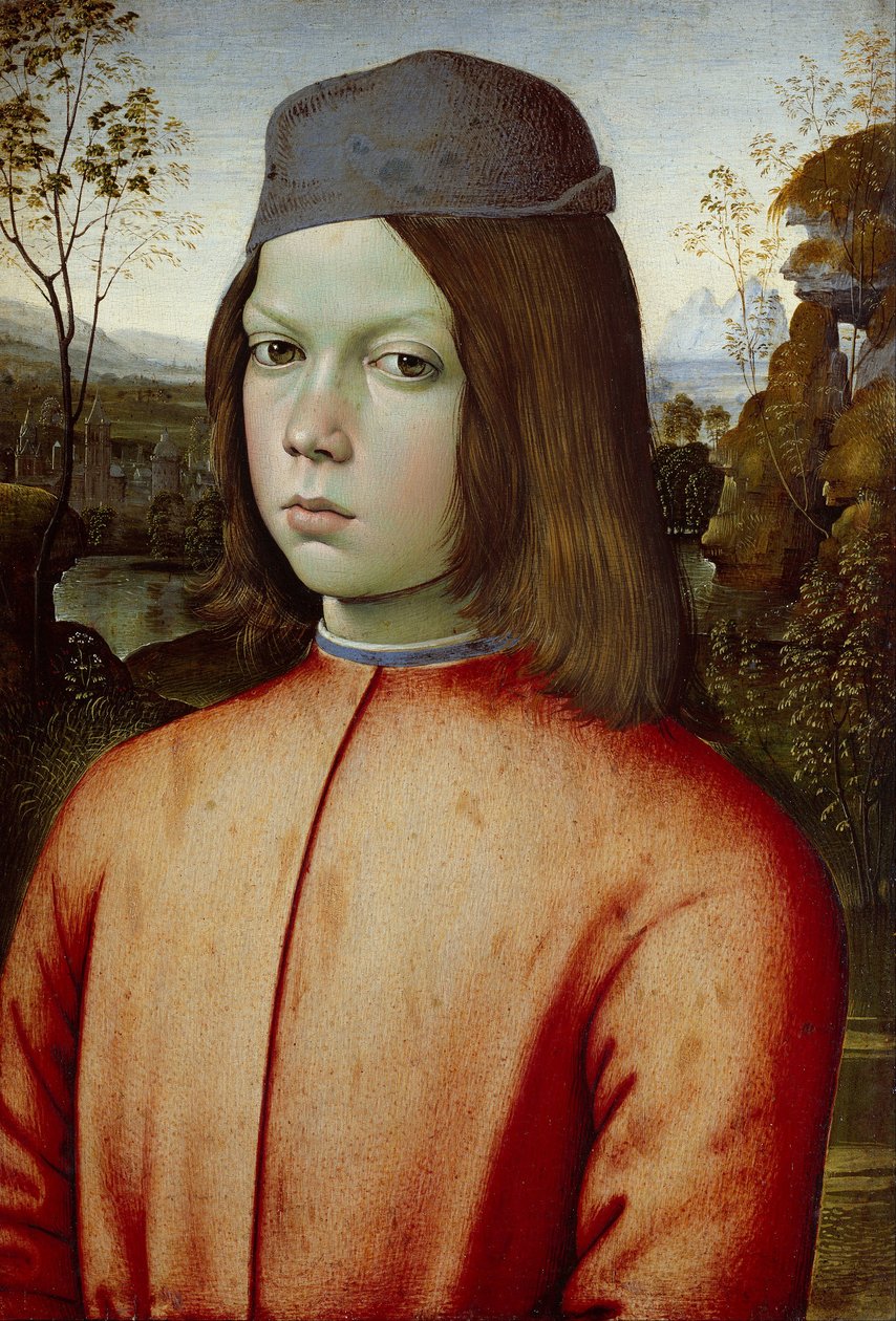 Ritratto di un ragazzo da Pinturicchio