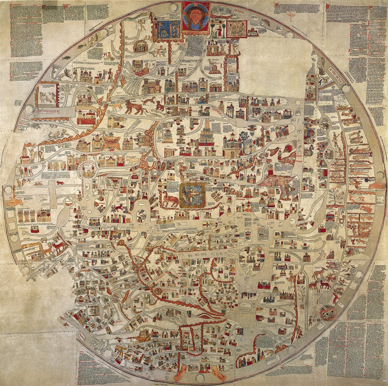 Mappa di Ebstorf da Unknown
