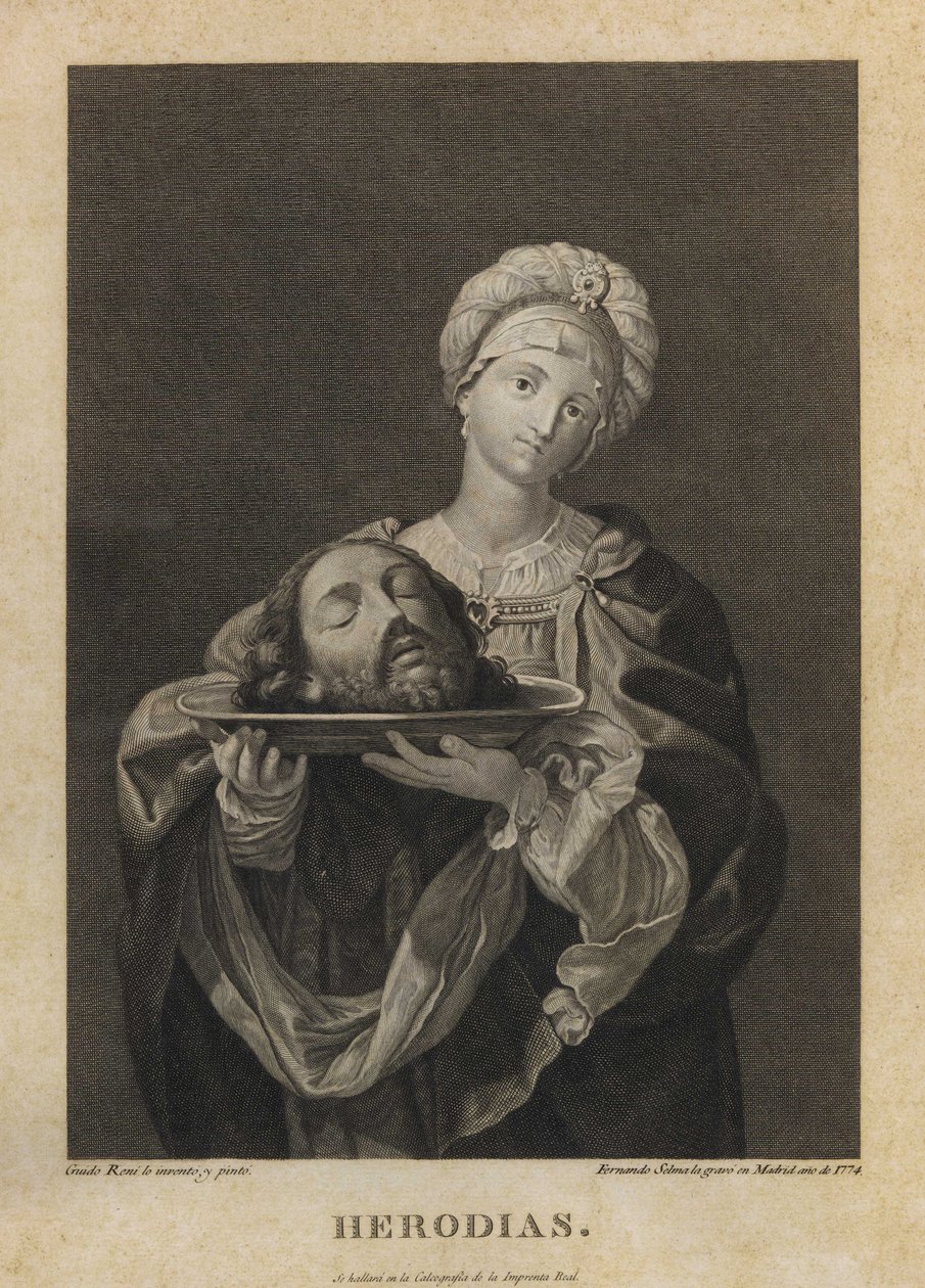 Erodiade da Guido Reni