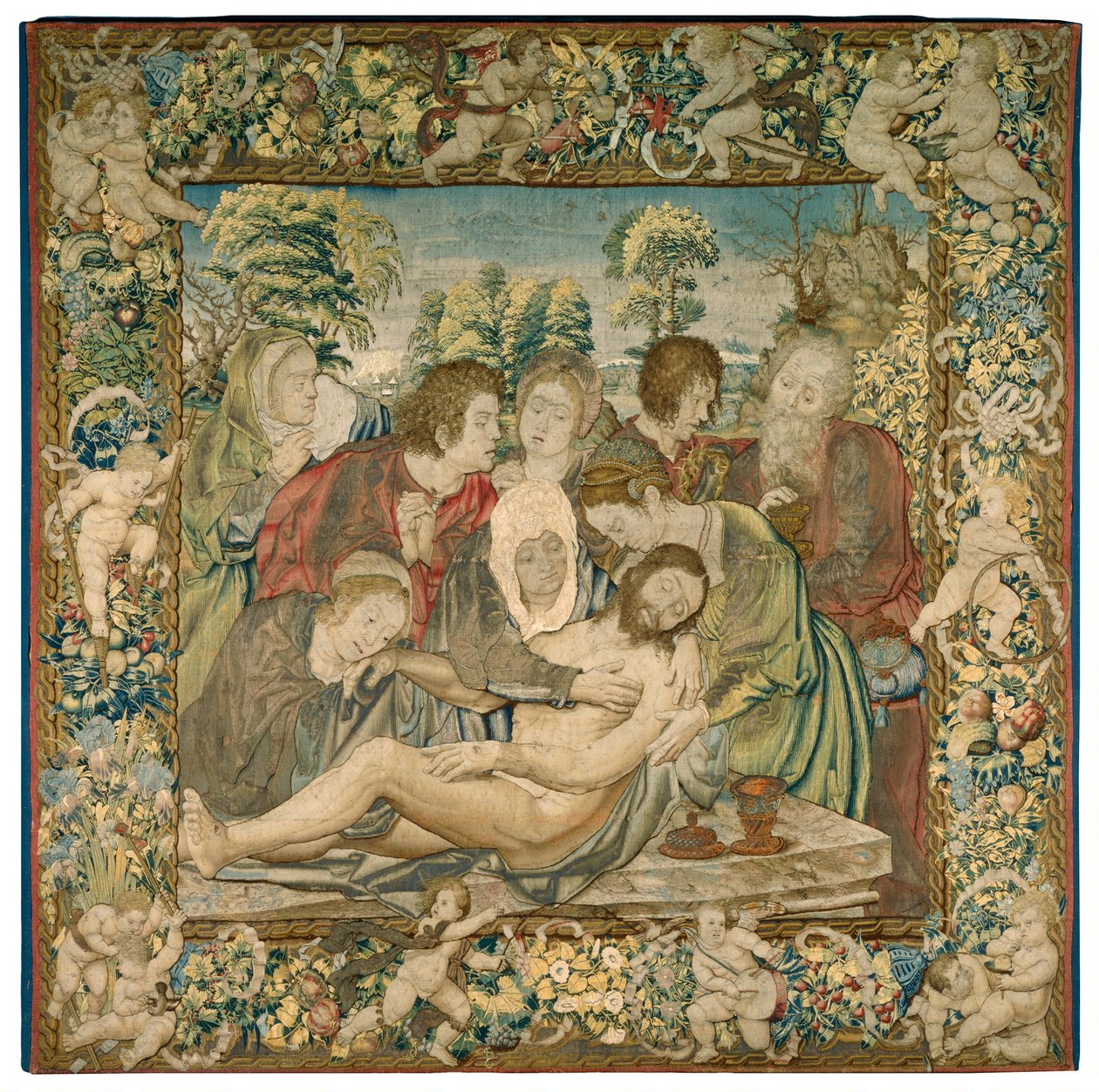 La deposizione da after Bernard van Orley