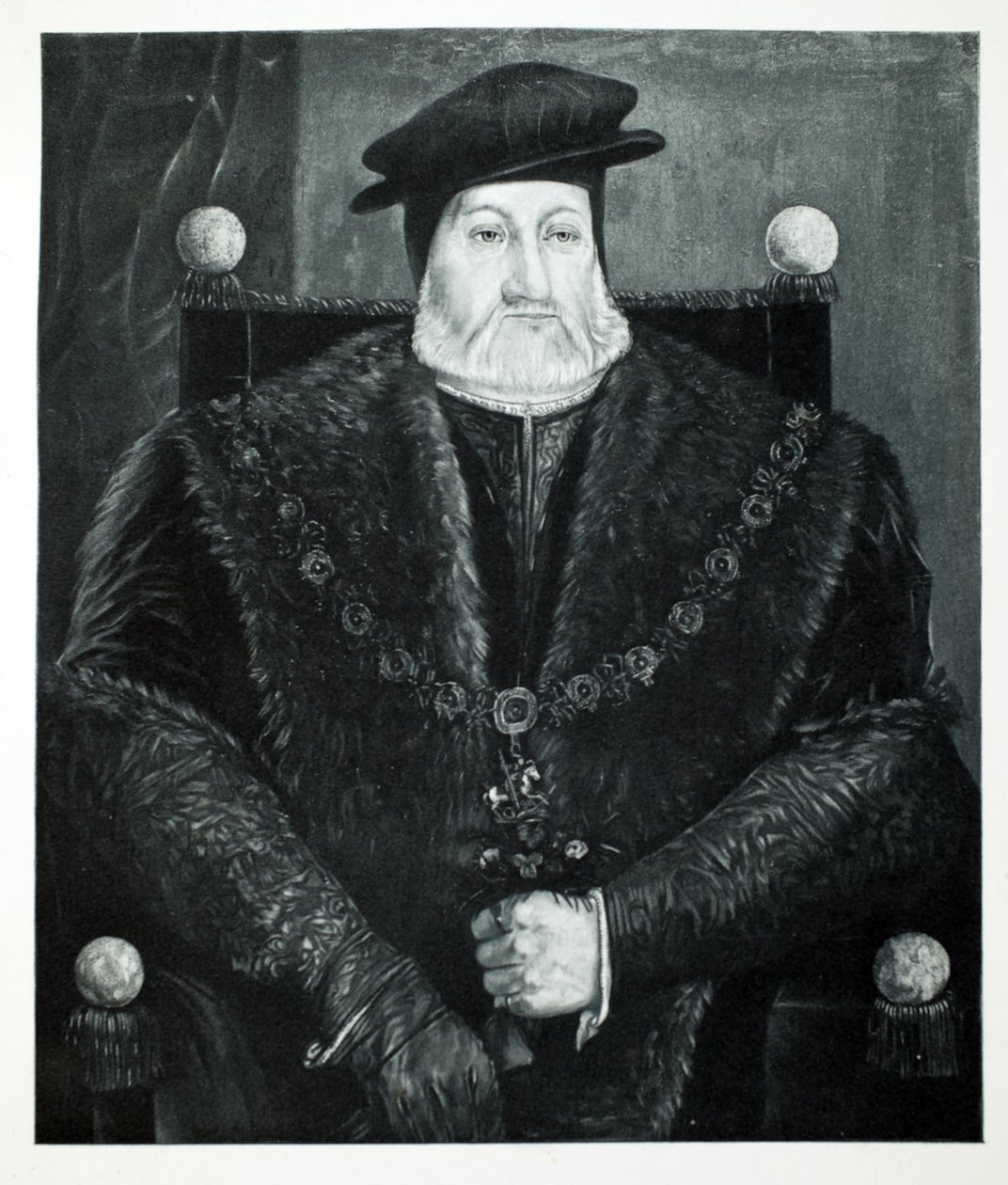 Charles Brandon, Duca di Suffolk, c.1544, pub. 1902 da after English School