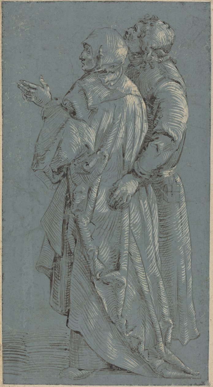 La Vergine e San Giovanni da after Hans Baldung Grien