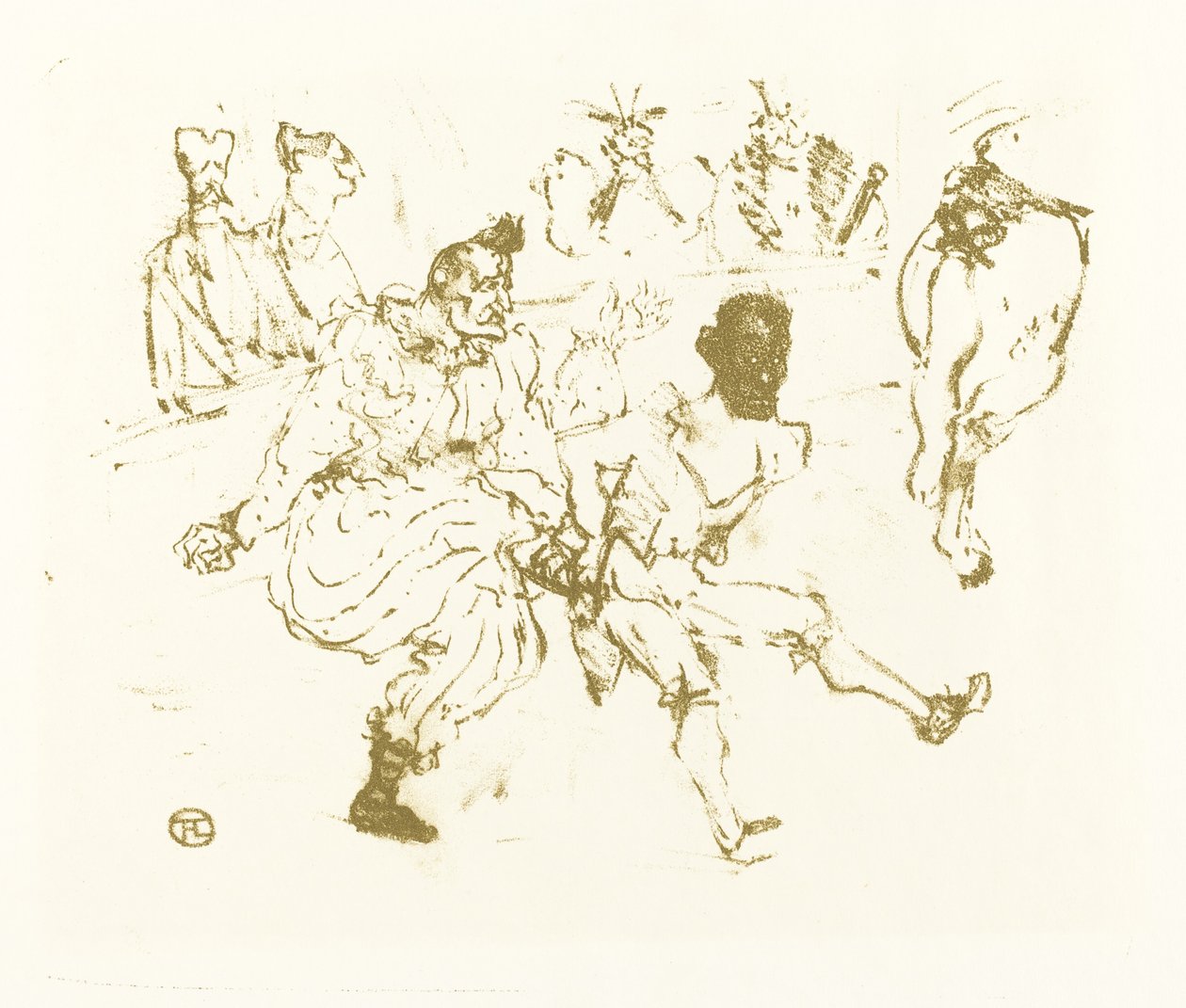Footit e Chocolat da after Henri de Toulouse Lautrec