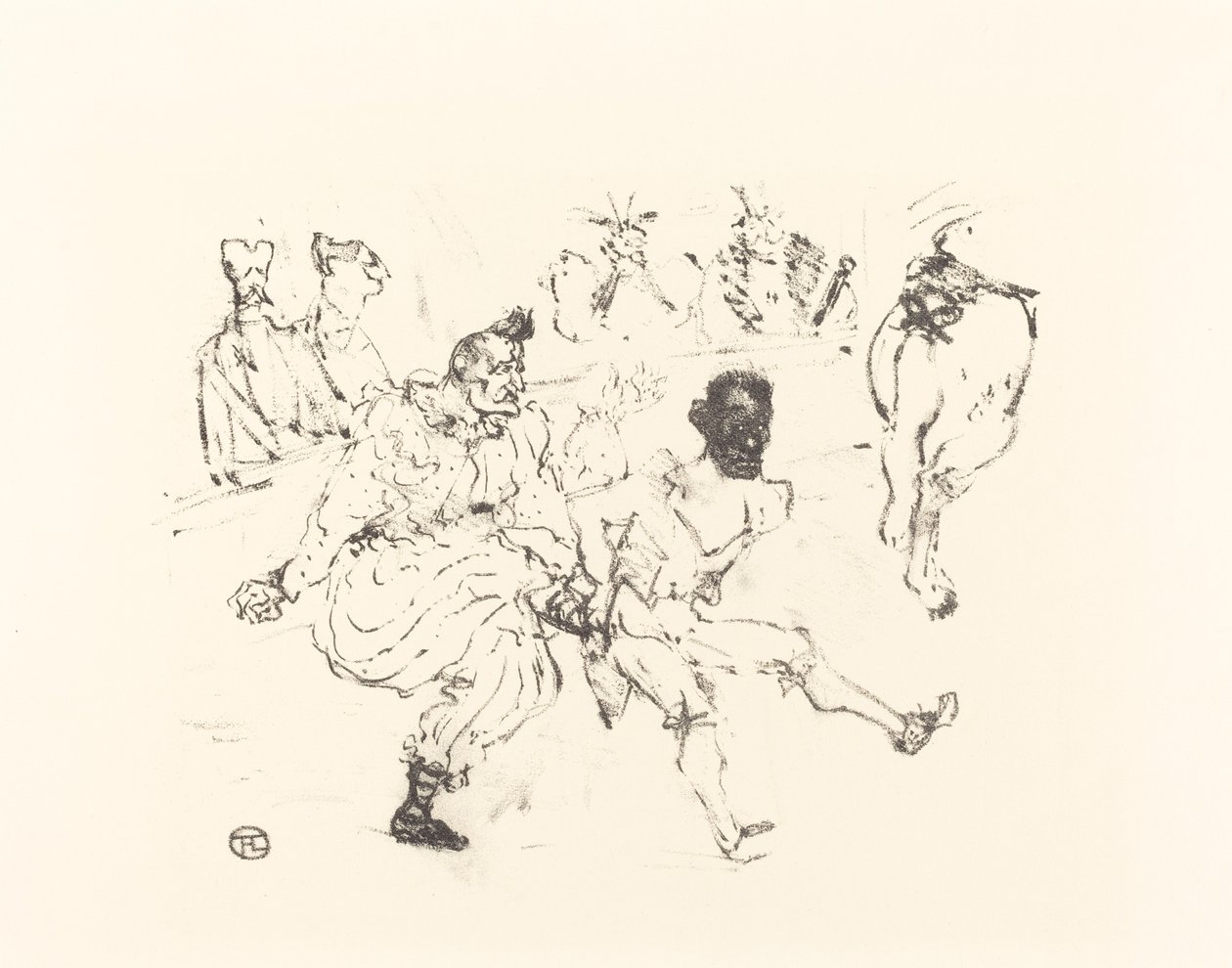 Footit e Chocolat da after Henri de Toulouse Lautrec
