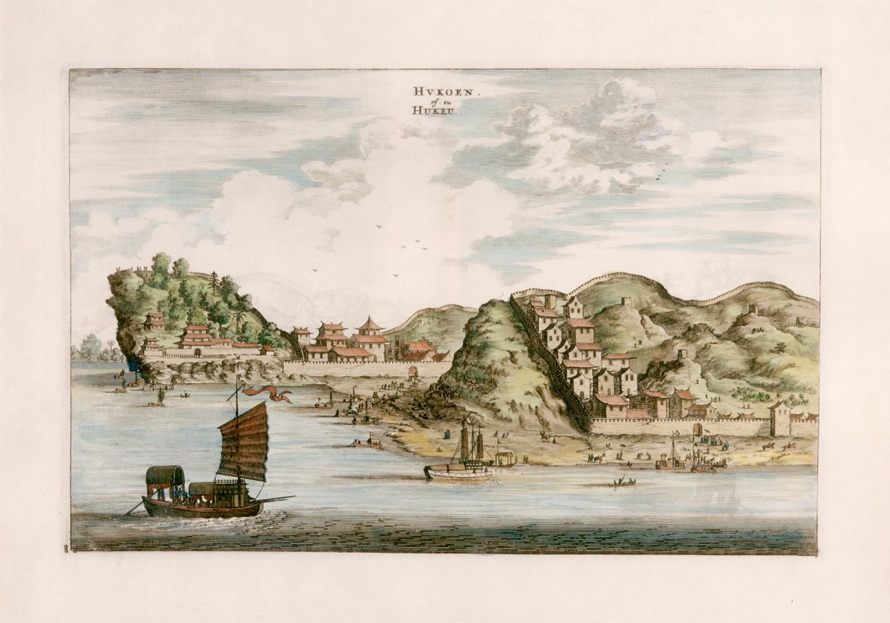 Hukoen da after Johannes Nieuhof