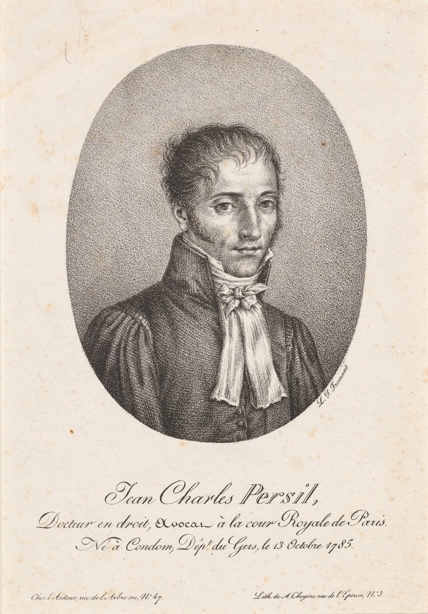 Jean Charles Persil da after Louis Pierre Froment after Honoré Daumier