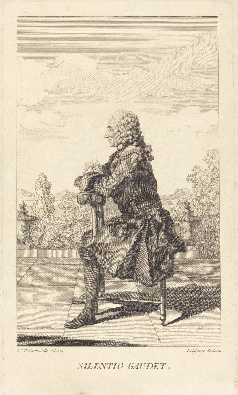 Jean-Baptiste-François Durey de Meinières da after Louis de Carrogis Jean Baptiste Delafosse called Carmontelle