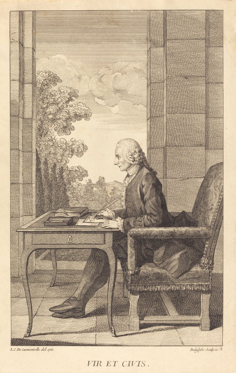 M. Lambert da after Louis de Carrogis Jean Baptiste Delafosse called Carmontelle