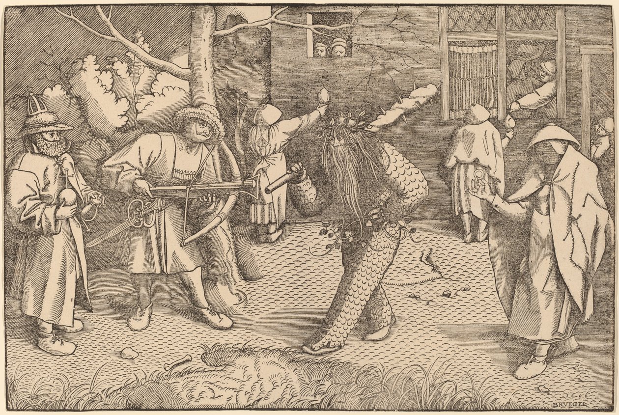 La Mascherata di Orson e Valentin da after Pieter Bruegel the Elder