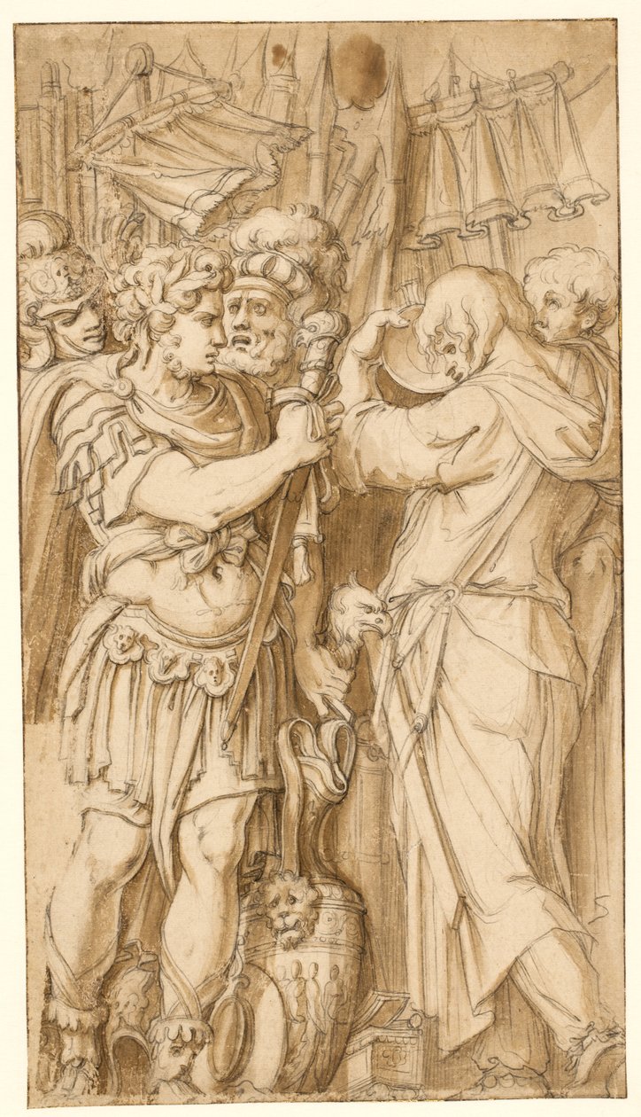 Scena dalla storia romana da after Polidoro da Caravaggio
