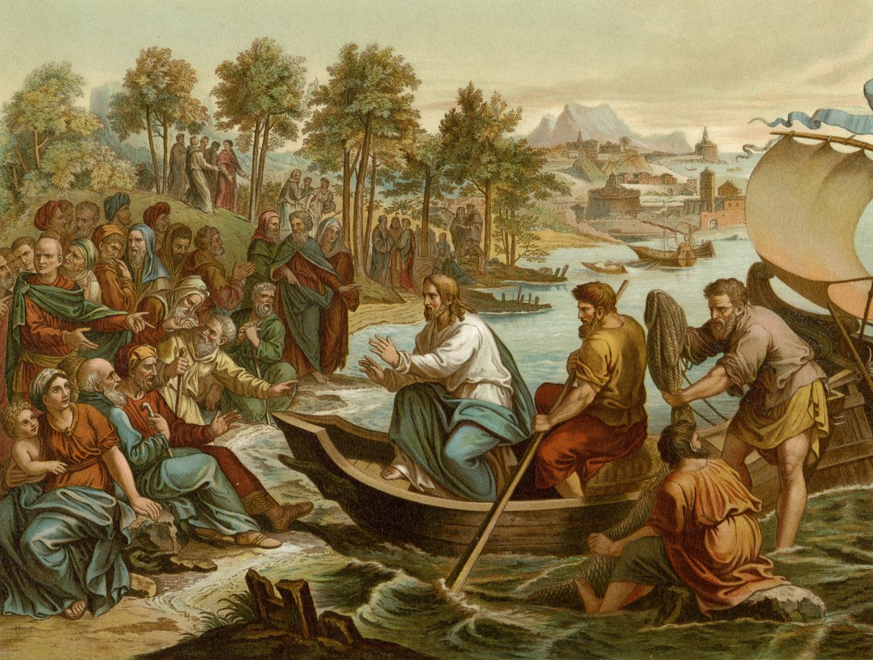 Il sermone della nave da after Raphael