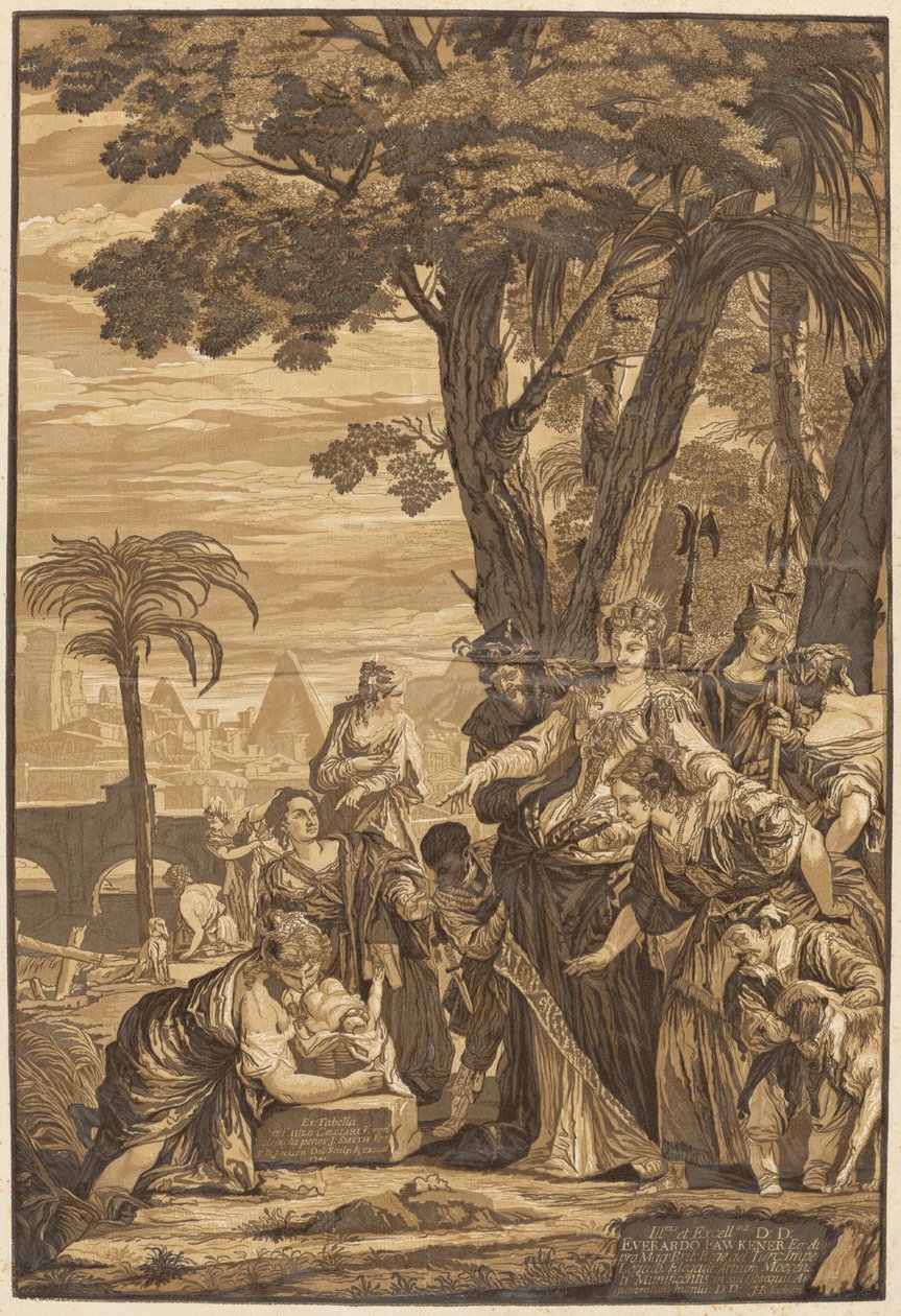 Il Ritrovamento di Mosè da after Veronese John Baptist Jackson