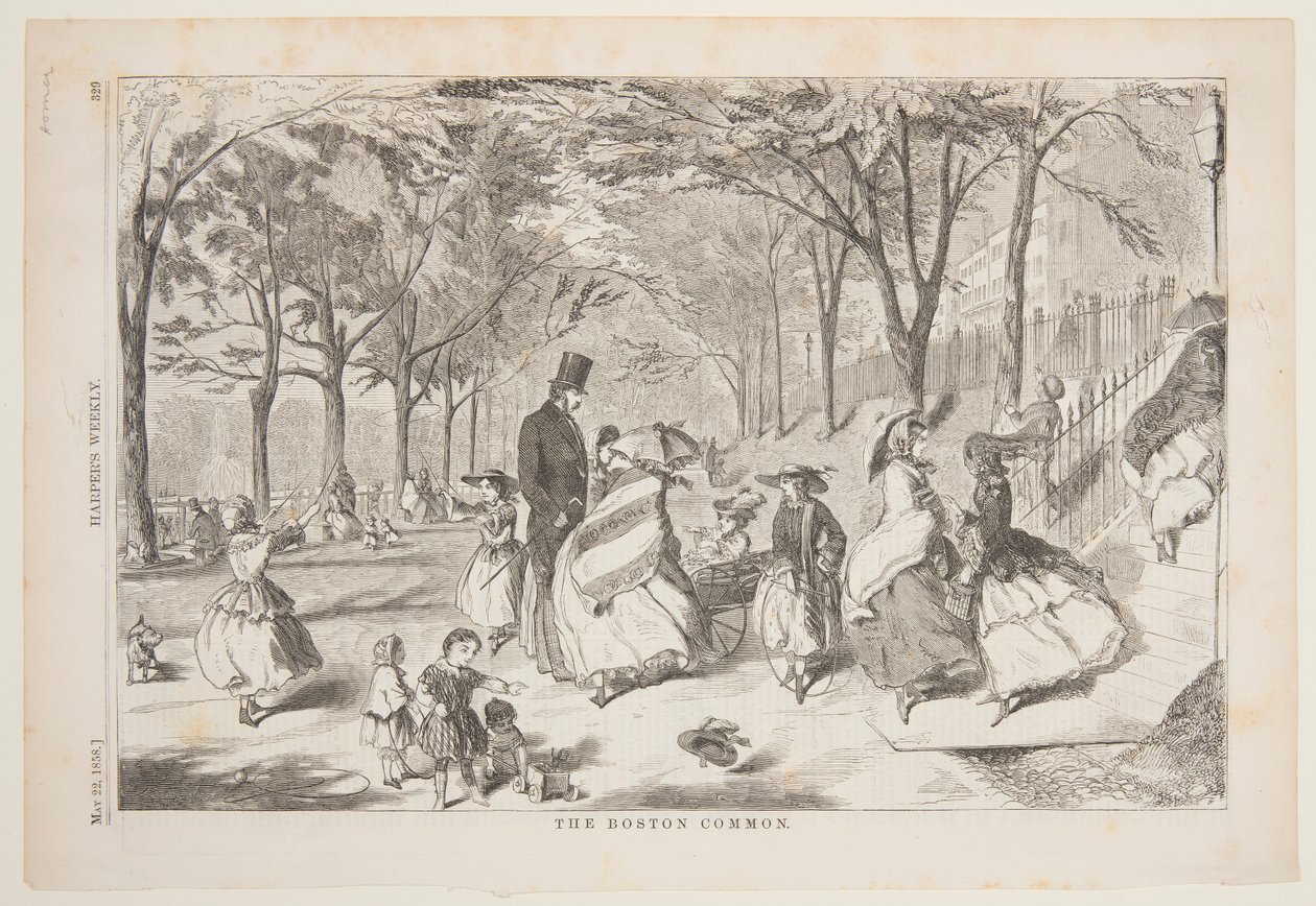 Il Boston Common da Winslow Homer