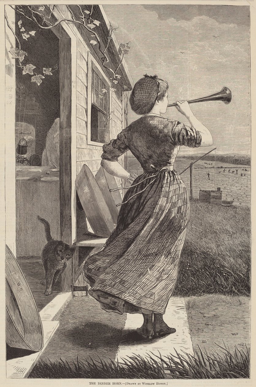 Il Corno della Cena da after Winslow Homer