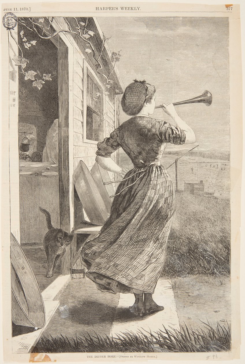 Il corno della cena da Winslow Homer
