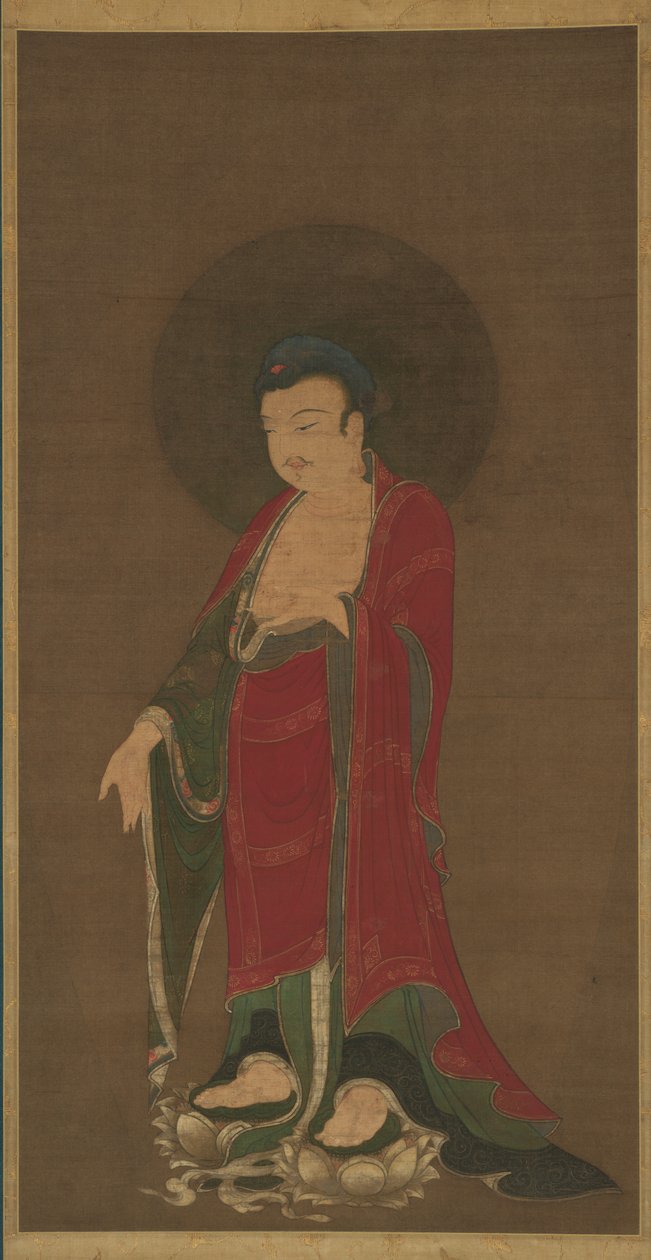 Buddha Amitabha scende dalla sua Terra Pura da anonymous 