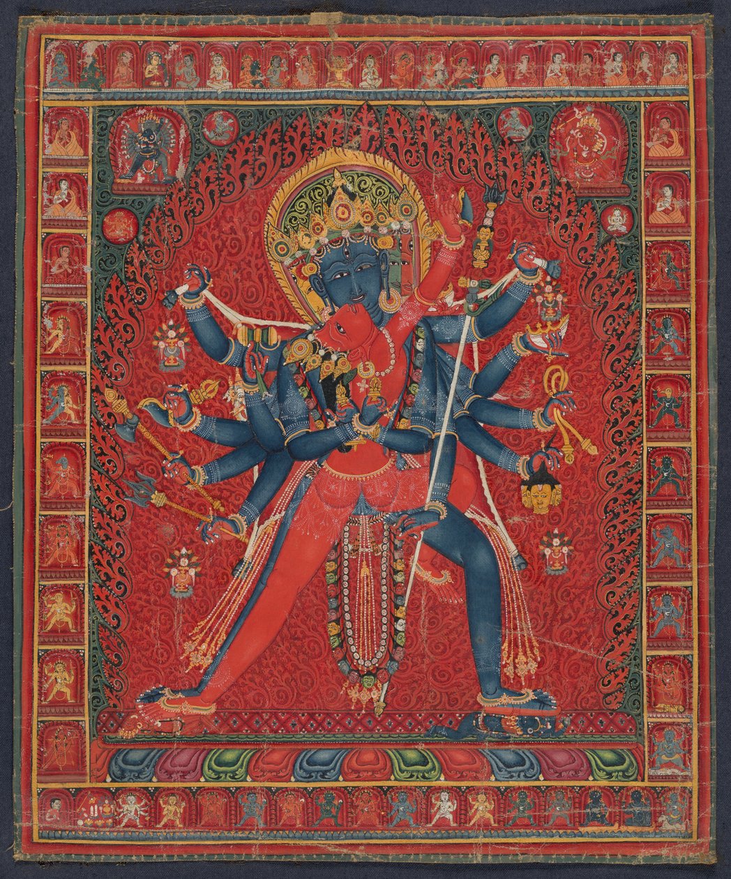 Chakrasamvara e la consorte Vajravarahi da anonymous 