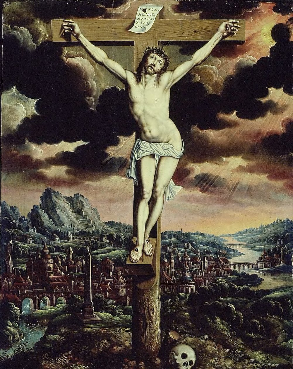 Cristo in croce da anonymous 