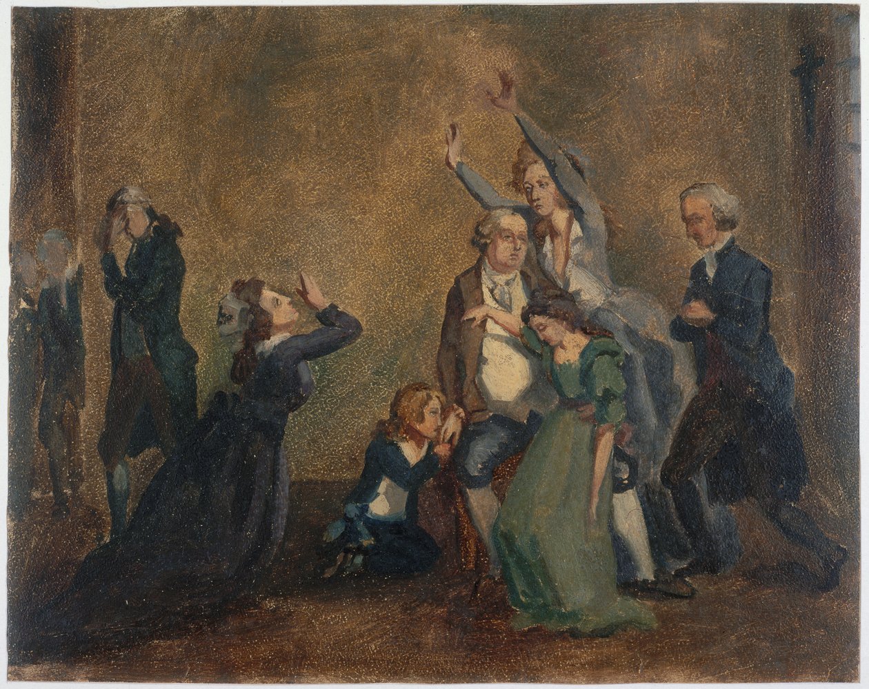 Francese: Addio di Luigi XVI alla famiglia, 20 gennaio 1793. da anonymous 