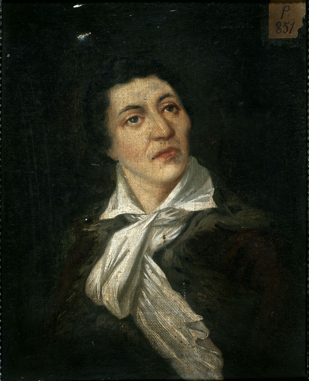 Francese: Ritratto di Jean-Paul Marat (1743-1793), pubblicista e uomo politico (P851) da anonymous 
