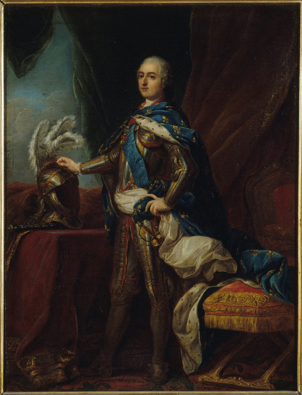Francese: Ritratto di Luigi XV da anonymous 