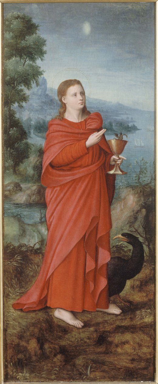 Francese: Saint Jean à Patmos da anonymous 