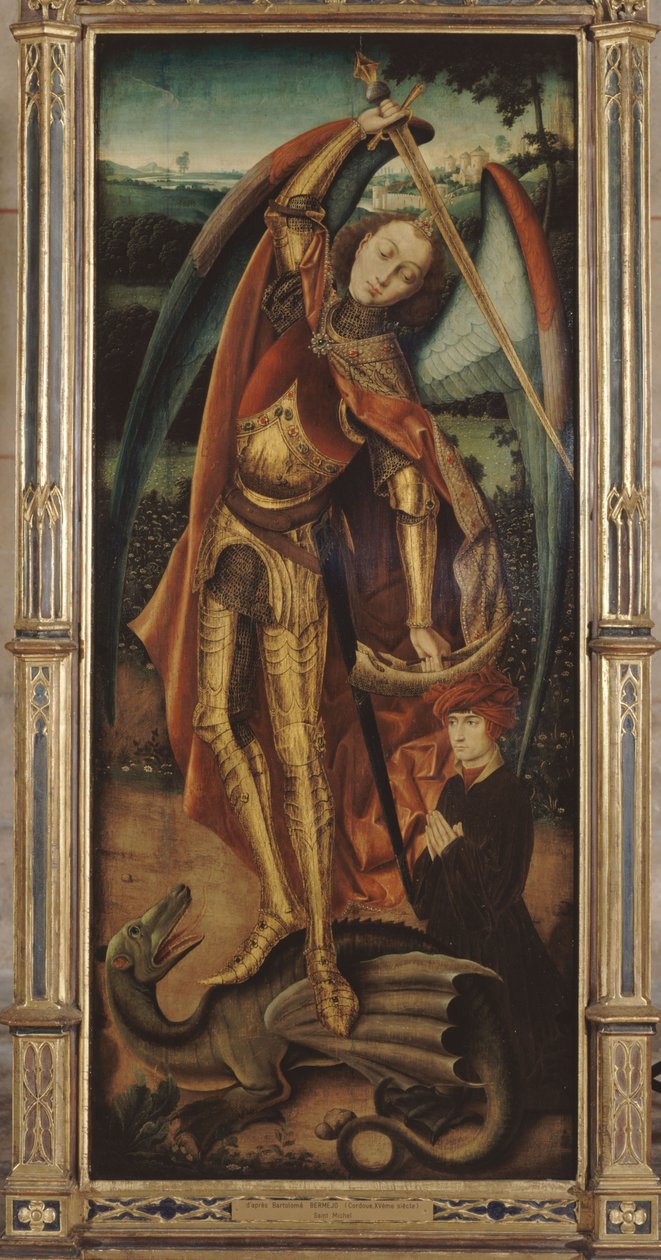 Francese: Saint Michel terrassant le dragon da anonymous 