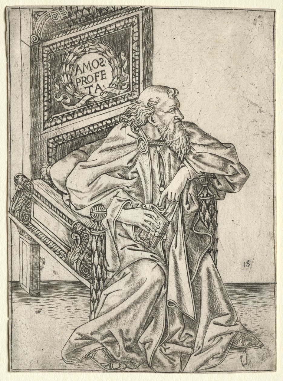 I Profeti: Amos da attributed to Baccio Baldini