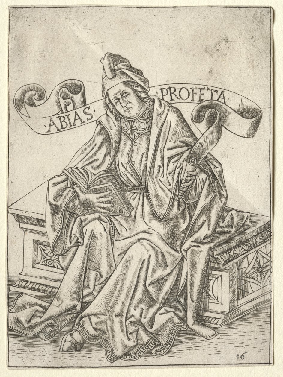 I Profeti: Abdia da attributed to Baccio Baldini