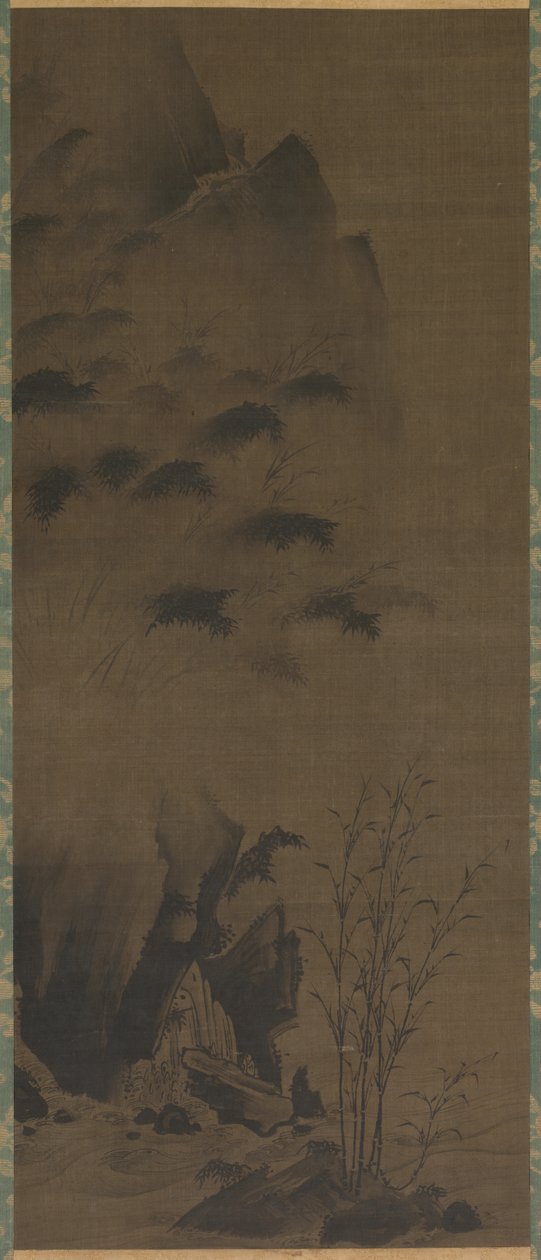 Bambù nella Pioggia da attributed to Genga