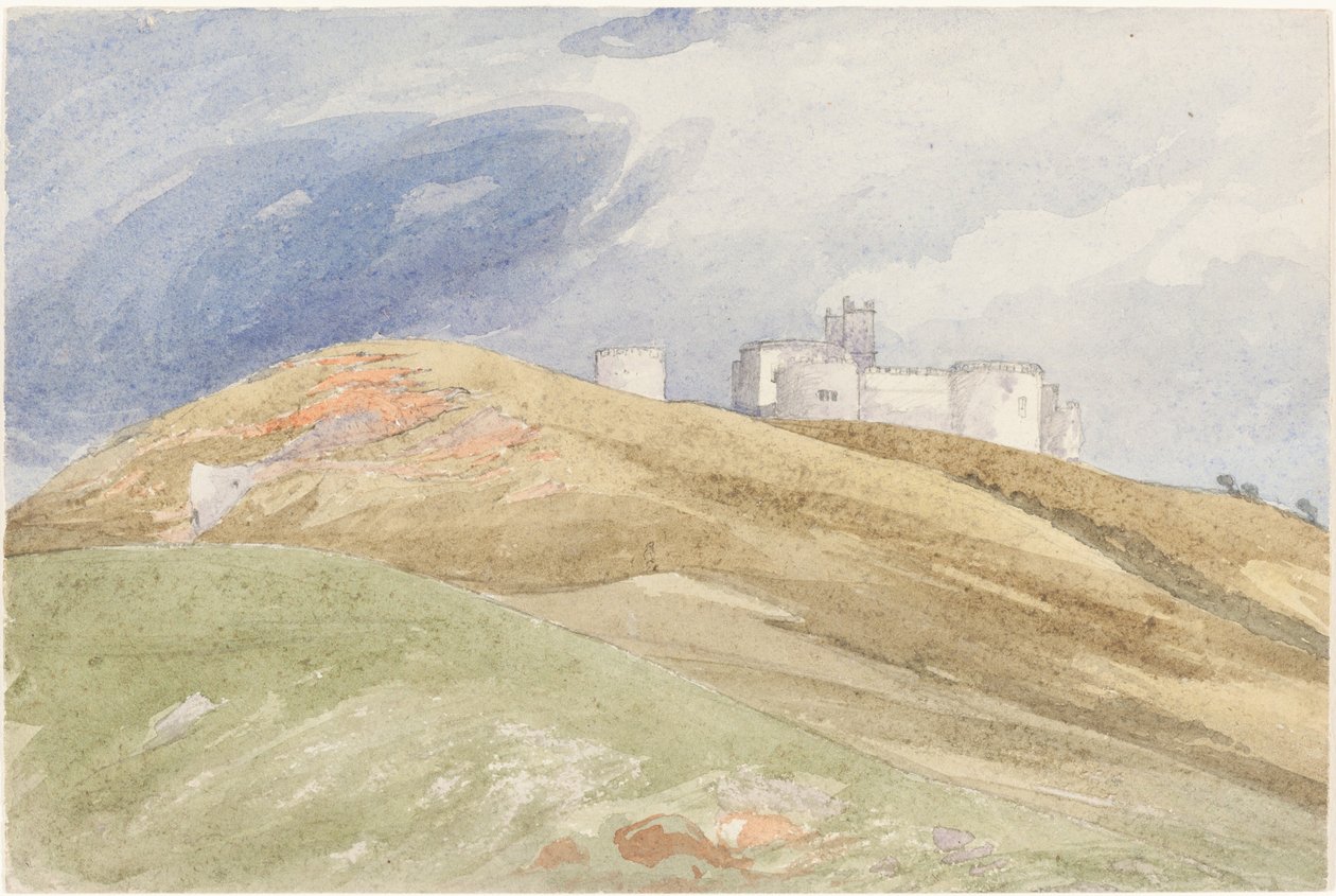 Castello su una collina da attributed to James Bulwer