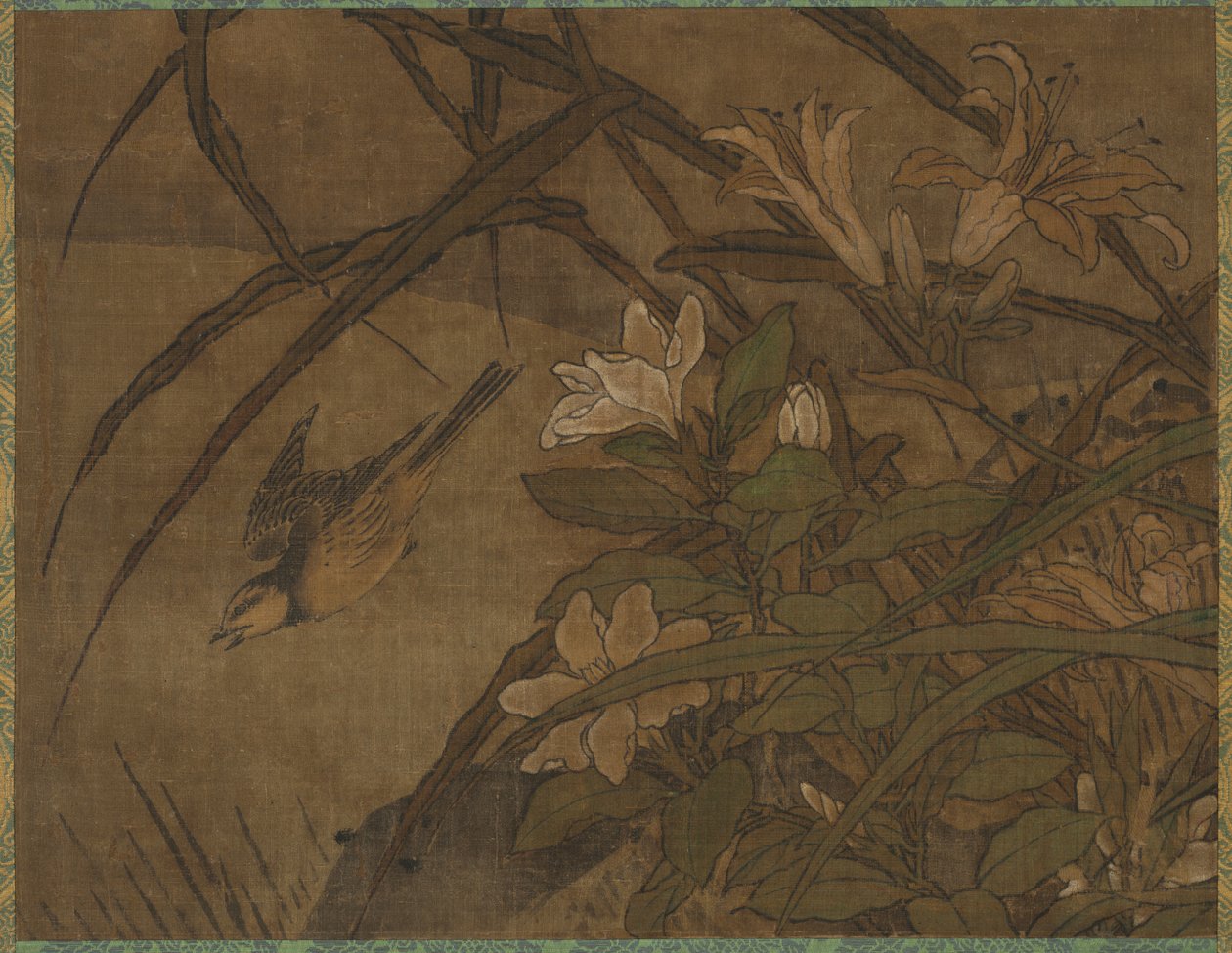 Uccelli e fiori da attributed to Sesshū Tōyō