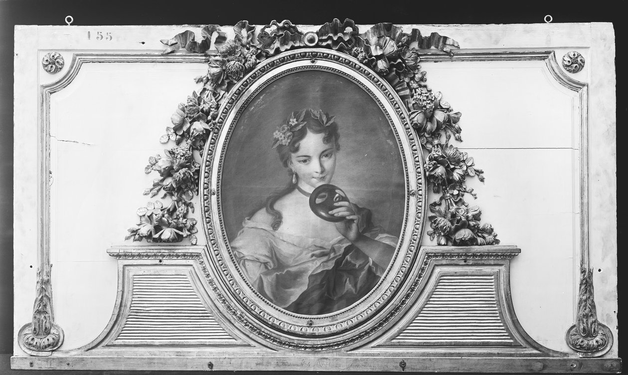 Donna con maschera, uno di un set, 1770-90 da ca. 1775 . French Painter