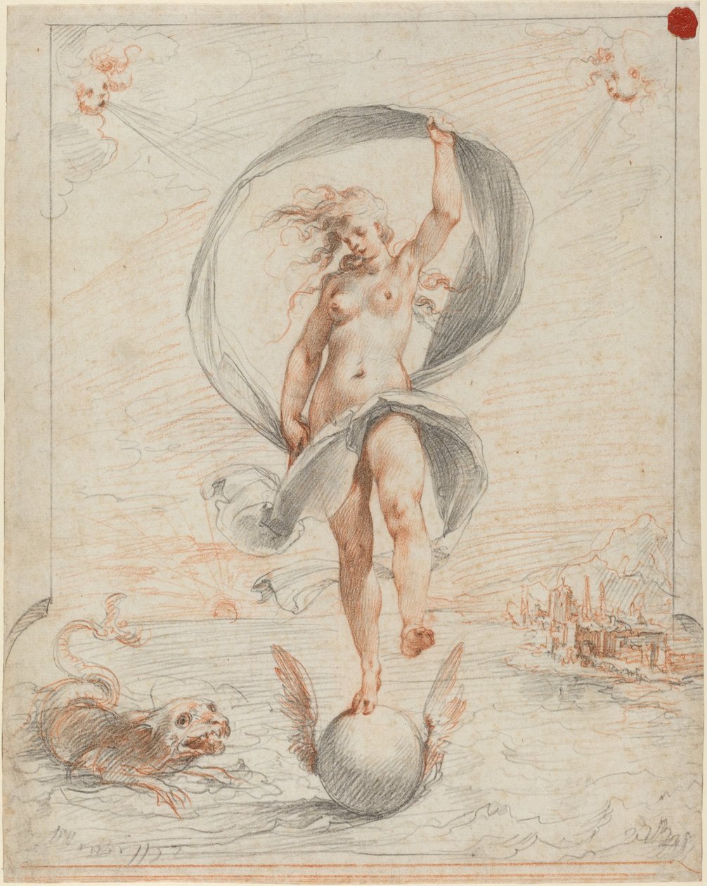 Figura allegorica da called Cavaliere d
