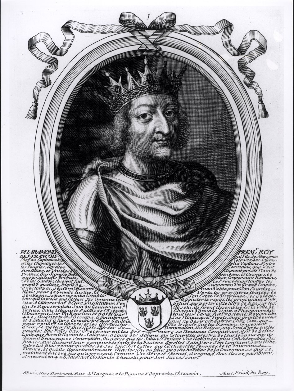 Faramondo (m.427) leggendario Re di Francia, da 