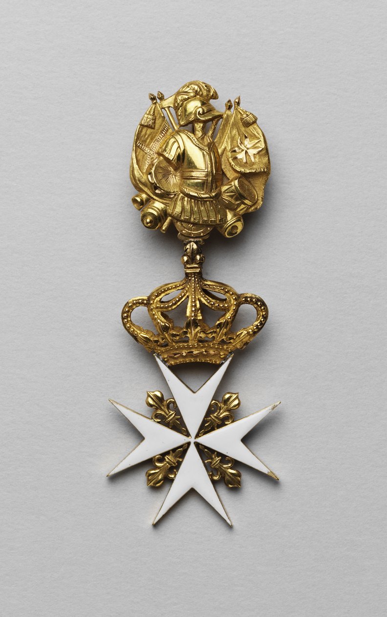 La croce maltese di Maria Fyodorovna, fine XVIII secolo da decorations and medals Orders