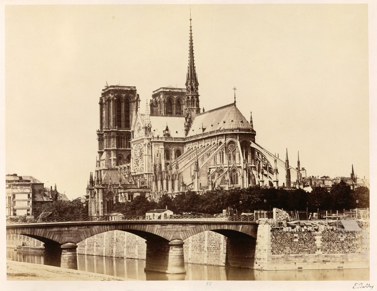 Notre-Dame (Abside) da Édouard Baldus