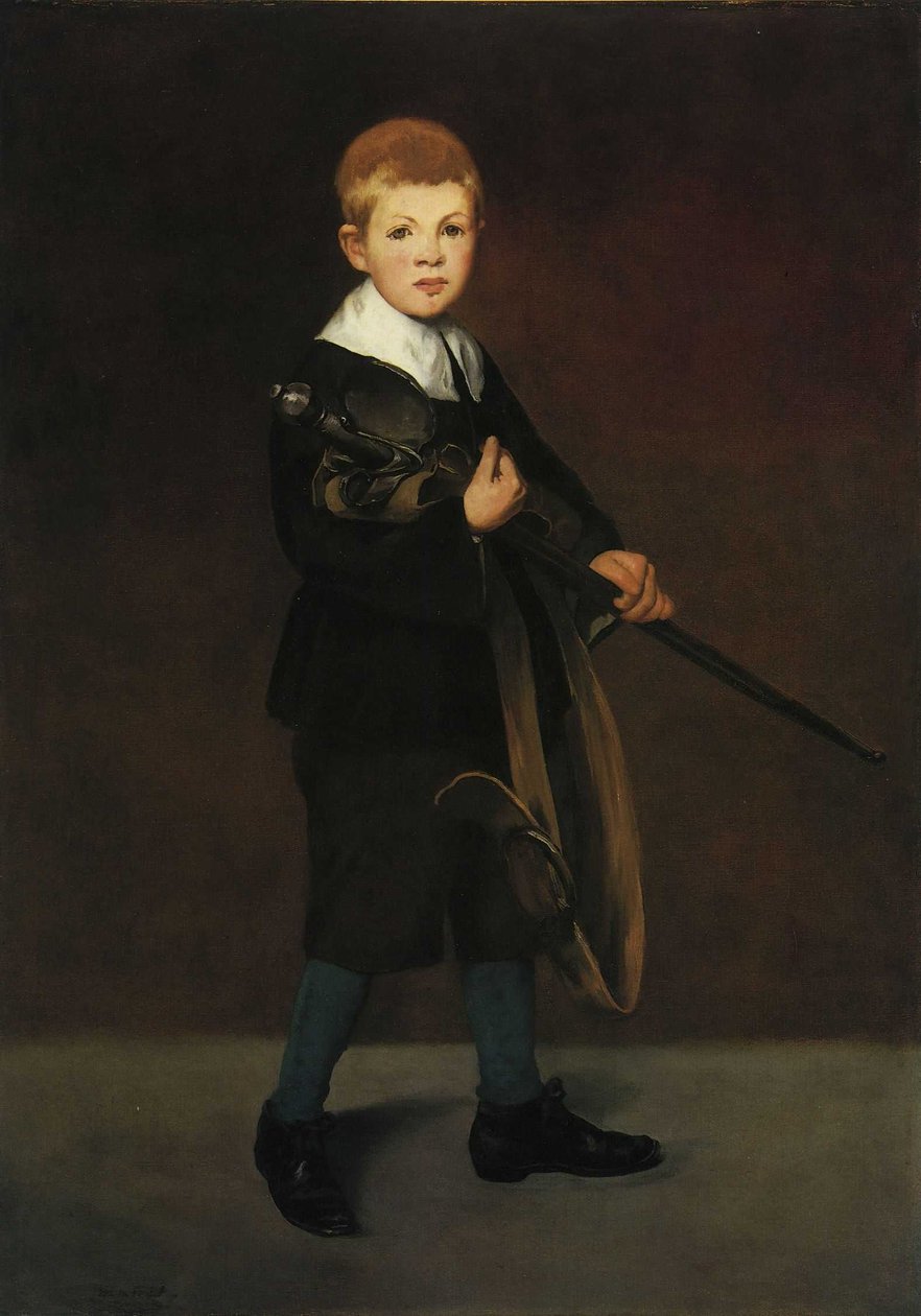 Ragazzo con una spada da Édouard Manet