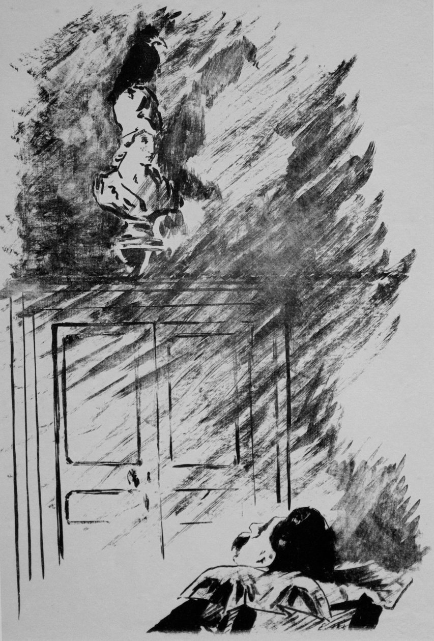 Il Corvo da Édouard Manet