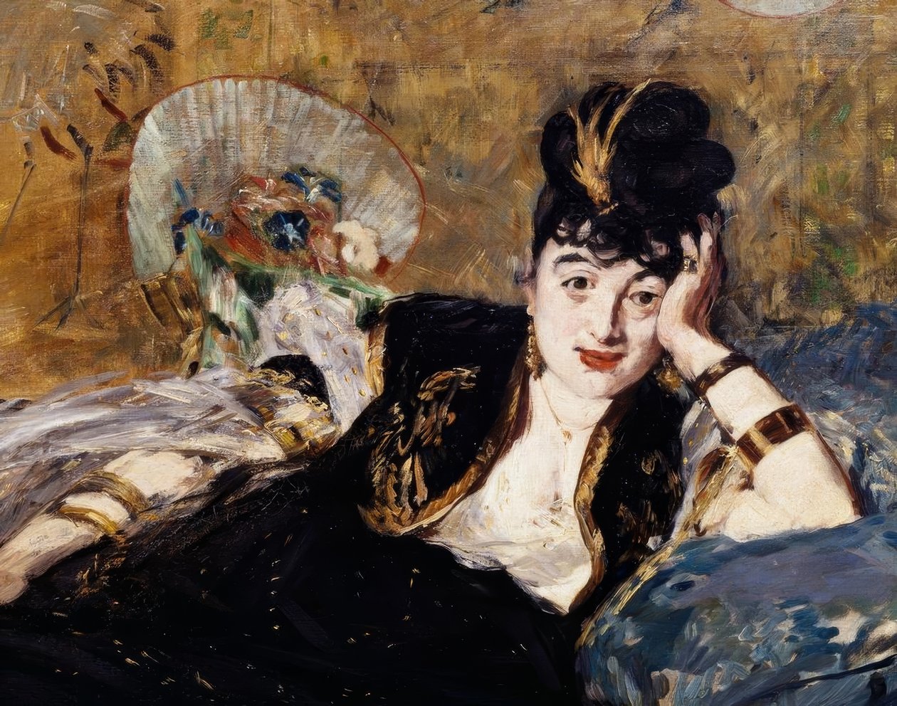 La signora con i ventagli da Édouard Manet
