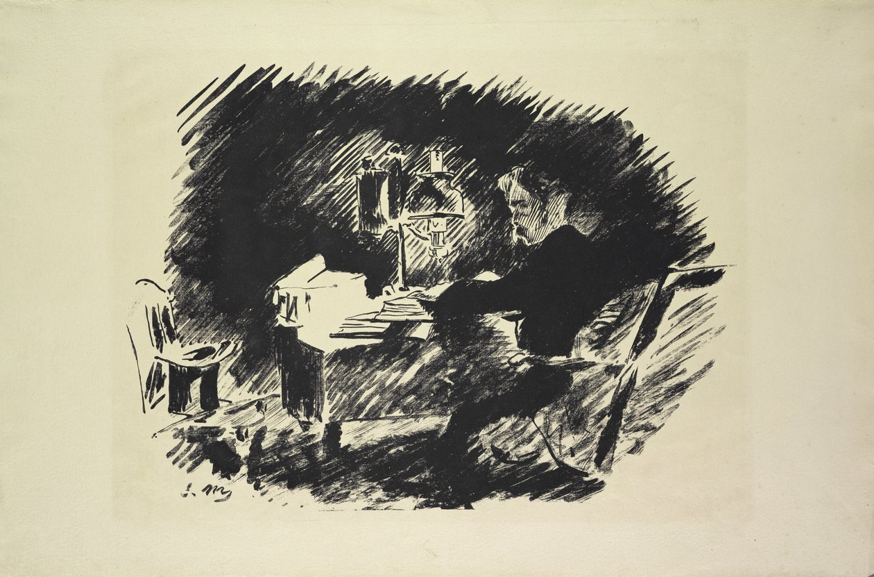 Le Corbeau (Il Corvo), 1875 da Édouard Manet