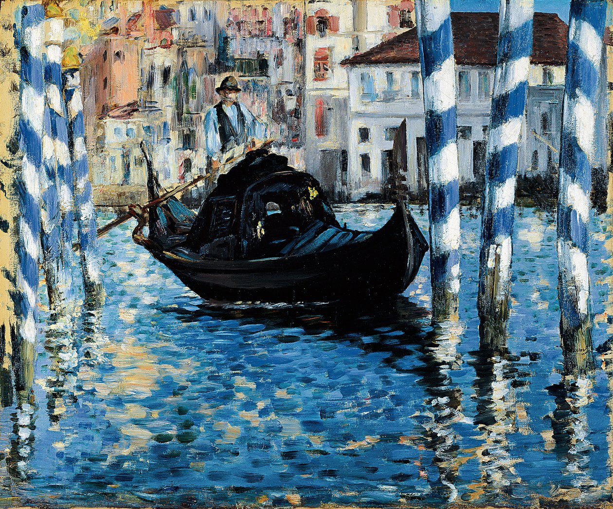 Il Canal Grande a Venezia da Édouard Manet