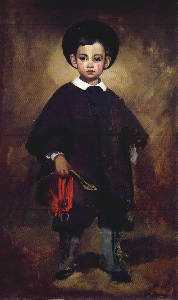 Il piccolo Lange da Édouard Manet