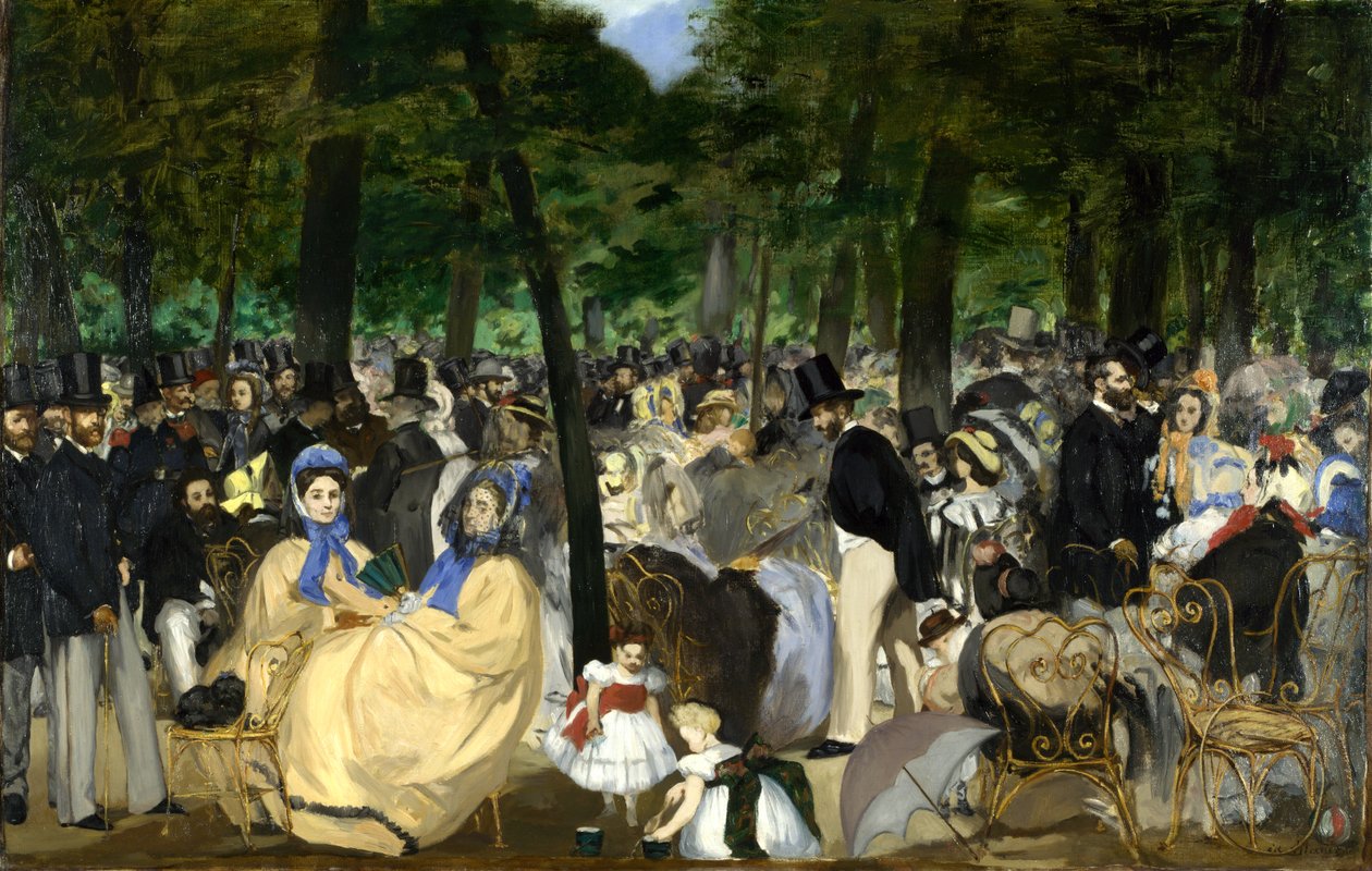 Musica alle Tuileries da Édouard Manet