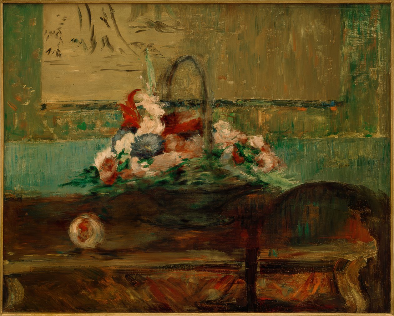 Cesto di fiori da Édouard Manet
