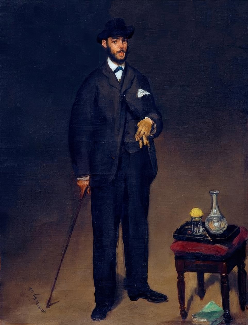 Ritratto di Théodore Duret da Édouard Manet