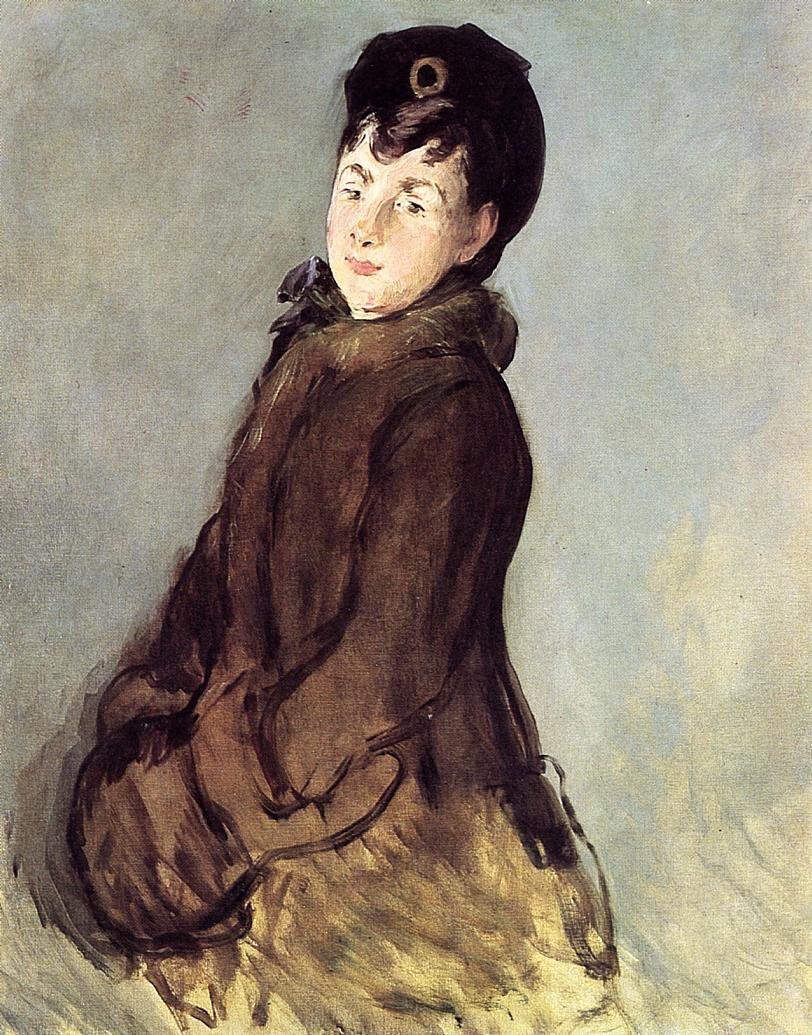 Ritratto di Isabelle Lemonnier da Édouard Manet