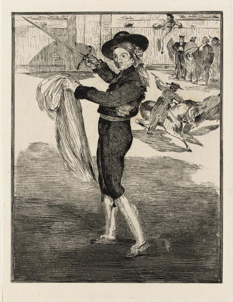 Victorine Meurand in costume da espada da Édouard Manet